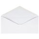 Business Source No. 10 V-Flap Envelopes - Business - 10 - 4 1/8" Width x 9 1/2" Length - 24 lb - Gummed Flap - Wove - 250 / Box 