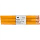Business Source Woodcase No. 2 Pencils - 2 Lead - Yellow Wood Barrel - 1 Dozen