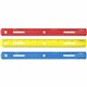 Westcott 12" Plastic Ruler - 12" Length - 1/16 Graduations - Imperial, Metric Measuring System - Plastic - 1 Each - Assorted