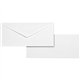 Business Source No. 10 White Wove V-Flap Business Envelopes - Business - 10 - 9 1/2" Width x 4 1/8" Length - 24 lb - Gummed - Wo