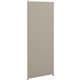 HON Verse HBV-P6036 Panel - 36" Width x 60" Height - Metal, Plastic, Fabric - Light Gray, Gray