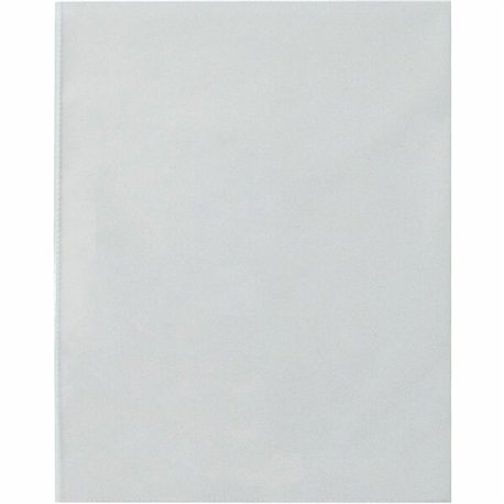 Business Source Full Sheet Top Load Poly Sheet Protectors - 3.1 mil Thickness - For Letter 8 1/2" x 11" Sheet - Rectangular - Cl