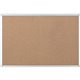 Bi-silque Ayda Cork Bulletin Board - 0.50" Height x 24" Width x 36" Depth - Cork Surface - Self-healing, Durable, Resilient, Hea