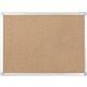 MasterVision Aluminum Frame Recycled Cork Boards - 36" Height x 48" Width - Natural Cork Surface - Environmentally Friendly, Rec