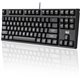 Adesso Luminous 4X Large Print Multimedia Desktop Keyboard - Cable Connectivity - USB Interface - 122 Key Previous Track, Home, 