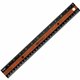 Westcott 12" KleenEarth Faux Burled Wood Ruler - 12" Length 1" Width - 1/6 Graduations - Imperial, Metric Measuring System - Pla