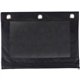 Business Source Binder Pencil Pouch - 10" Height x 7.4" Width - Black - 1 Each