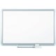 MasterVision Dry-erase Magnetic Planning Board - Pure White, Aluminum - Porcelain - 48" Height x 72" Width - Magnetic, Accessory