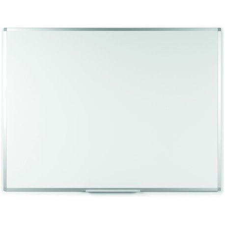 Bi-silque Ayda Melamine Dry Erase Board - 18" (1.5 ft) Width x 24" (2 ft) Height - Melamine Surface - Rectangle - Horizontal/Ver