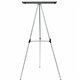 MasterVision 3-leg Display Easel - 45 lb Load Capacity - 63" Height x 28.5" Width x 32" Depth - Tabletop, Floor - Metal, Aluminu