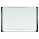 MasterVision MVI Platinum Plus Dry-erase Board - 36" (3 ft) Width x 24" (2 ft) Height - White Porcelain Surface - Silver/Black A