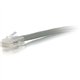 C2G 100 ft Cat6 Non Booted UTP Unshielded Network Patch Cable - Gray - 100 ft Category 6 Network Cable for Network Device - Firs