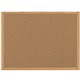 MasterVision Recycled Cork Bulletin Boards - 24" Height x 36" Width - Cork Surface - Self-healing - Wood Frame - 1 Each