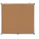 MasterVision Enclore Top Hinged Cork Aluminum Indoor Glaze Case - 35.55" Height x 42.99" Width - Cork Surface - Lock, Self-heali