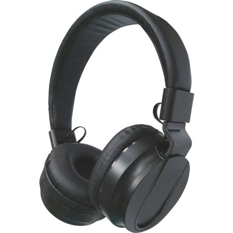 Compucessory Deluxe Stereo Headphones - Stereo - Black - Mini-phone (3.5mm) - Wired - 32 Ohm - 20 Hz 20 kHz - Over-the-head - Bi