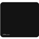 Compucessory Smooth Cloth Nonskid Mouse Pads - 9.50" x 8.50" Dimension - Black - Rubber, Cloth - 1 Pack