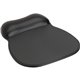 Compucessory Soft Skin Gel Wrist Rest & Mouse Pad - 9" x 11" x 0.75" Dimension - Black - Gel, Rubber - Stain Resistant - 1 Pack