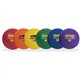 Champion Sports Poly Playground Ball Set - 10" - Red, Orange, Yellow, Green, Blue, Purple - 6 / Set