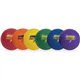 Champion Sports Poly Playground Ball Set - 8.50" - Red, Orange, Yellow, Green, Blue, Purple - 6 / Set