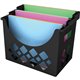 Deflecto Sustainable Office Desktop Hanging File Holder - 9.6" Height x 13.3" Width x 8.5" DepthDesktop - Sturdy - 30% Recycled 