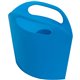 Deflecto Antimicrobial Kids Mini Tote Blue - External Dimensions: 8" Width x 5.4" Depth x 2" Height - Plastic - Blue - For Art S