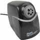 Westcott iPoint Heavy-Duty School Sharpener - Helical - 7.8" Height x 5.8" Width - Gray, Black - 1 Each