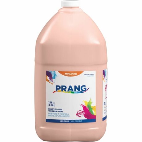 Prang Liquid Tempera Paint - 1 gal - 1 Each - Peach