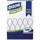 Dixie Medium-weight Disposable Teaspoon Grab-N-Go by GP Pro - 100/Box - Teaspoon - 100 x Teaspoon - White