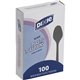 Dixie Medium-weight Disposable Teaspoon Grab-N-Go by GP Pro - 100/Box - Teaspoon - 100 x Teaspoon - Black