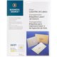 Business Source Clear Return Address Laser Labels - 1/2" Height x 1 3/4" Width - Permanent Adhesive - Rectangle - Laser - Clear 