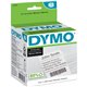 Dymo Permanent Poly Shipping Labels - 2 5/16" Width x 4" Length - Rectangle - White - Polypropylene - 250 / Roll - 1 / Roll - Te