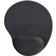 Compucessory Gel Mouse Pads - 9" x 10" x 1" Dimension - Black - Gel - 1 Pack