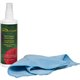 Compucessory LCD/Plasma Screen Cleaner with Cloth - For Display Screen - 8 fl oz - Alcohol-free - 1 / Kit - Green