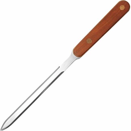 Westcott Rosewood Handle Letter Opener - Steel Blade - Rosewood Handle - Handheld - 1 Each