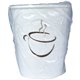 RDI 9 oz Single Wall Wrapped Hot Paper Cups - 1000 / Carton - White - Paper - Hot Drink, Beverage, Coffee, Hot Chocolate, Tea