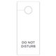 RDI Do-Not-Disturb Hang Sign - 100 / Carton - Do Not Disturb Print/Message - 3" Width x 8" Height - Rectangular Shape - Hanging 