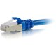 C2G 2ft Cat6 Ethernet Cable - Snagless Shielded (STP) - Blue - 2 ft Category 6 Network Cable for Network Device - First End: 1 x