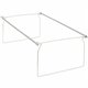 Business Source Premium File Folder Frames - Legal - Metal - Stainless Steel - 6 / Box