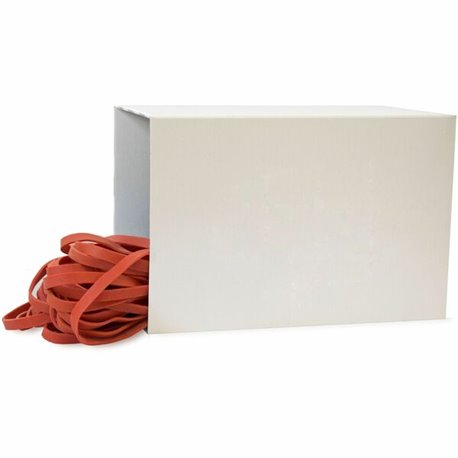 Alliance Rubber 07825 SuperSize Bands - Large 12" Heavy Duty Latex Rubber Bands - For Oversized Jobs - Red - Approx. 50 Bands in