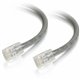 C2G 2ft (0.6m) Cat6 Non-Booted Unshielded (UTP) Ethernet Network Patch Cable - Gray - 2 ft Category 6 Network Cable for Network 