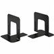 Business Source Heavy-gauge Steel Book Supports - 5.3" Height x 5" Width x 4.8" DepthDesktop - Non-skid Base, Scratch Resistant,