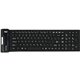 Adesso Antimicrobial Waterproof Flex Keyboard (Compact Size) - Cable Connectivity - USB Interface - 108 Key Home Page, Email, My