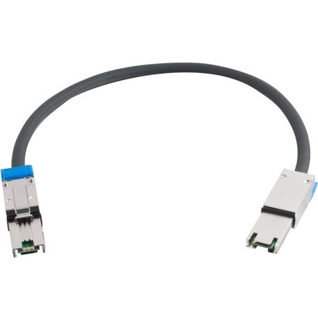 C2G 8m 24AWG Passive External Mini-SAS Cable - Equalized - 26.25 ft SAS Data Transfer Cable - First End: 26-pin Mini-SAS - Exten