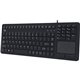 Adesso Antimicrobial Waterproof Touchpad Keyboard - Cable Connectivity - USB Interface - 108 Key Windows Key Hot Key(s) - Englis