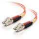 C2G 4m LC-LC 50/125 OM2 Duplex Multimode Fiber Optic Cable (TAA Compliant) - Orange - 13.12 ft Fiber Optic Network Cable for Net