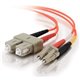 C2G Fiber Optic Duplex Patch Network Cable - 32.81 ft Fiber Optic Network Cable for Network Device, ATM - First End: 2 x LC Netw