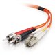 C2G Fiber Optic Duplex Patch Network Cable - 13.12 ft Fiber Optic Network Cable for Network Device, ATM - First End: 2 x LC Netw