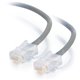 C2G 100ft Cat5e Non-Booted Unshielded (UTP) Network Patch Cable (Plenum Rated) - Gray - Category 5e for Network Device - RJ-45 M