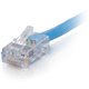 C2G-7ft Cat6 Non-Booted Network Patch Cable (Plenum-Rated) - Blue - Category 6 for Network Device - RJ-45 Male - RJ-45 Male - Pl