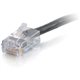 C2G 50ft Cat6 Non-Booted Unshielded Ethernet Cable - Plenum CMP-Rated - BLK - 50 ft Category 6 Network Cable for Network Device,